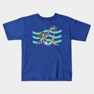 Deep-sea Mermaid Kids T-Shirt